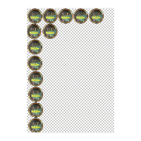 Hojas UV DTF (Stickers) Para Customizar
