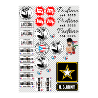 Hojas UV DTF (Stickers) Para Customizar
