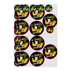 Hojas UV DTF (Stickers) Para Customizar